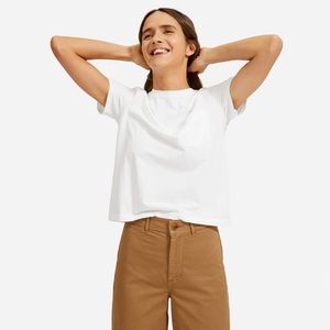 Everlane Organic Cotton Box Cut Pocket Tee